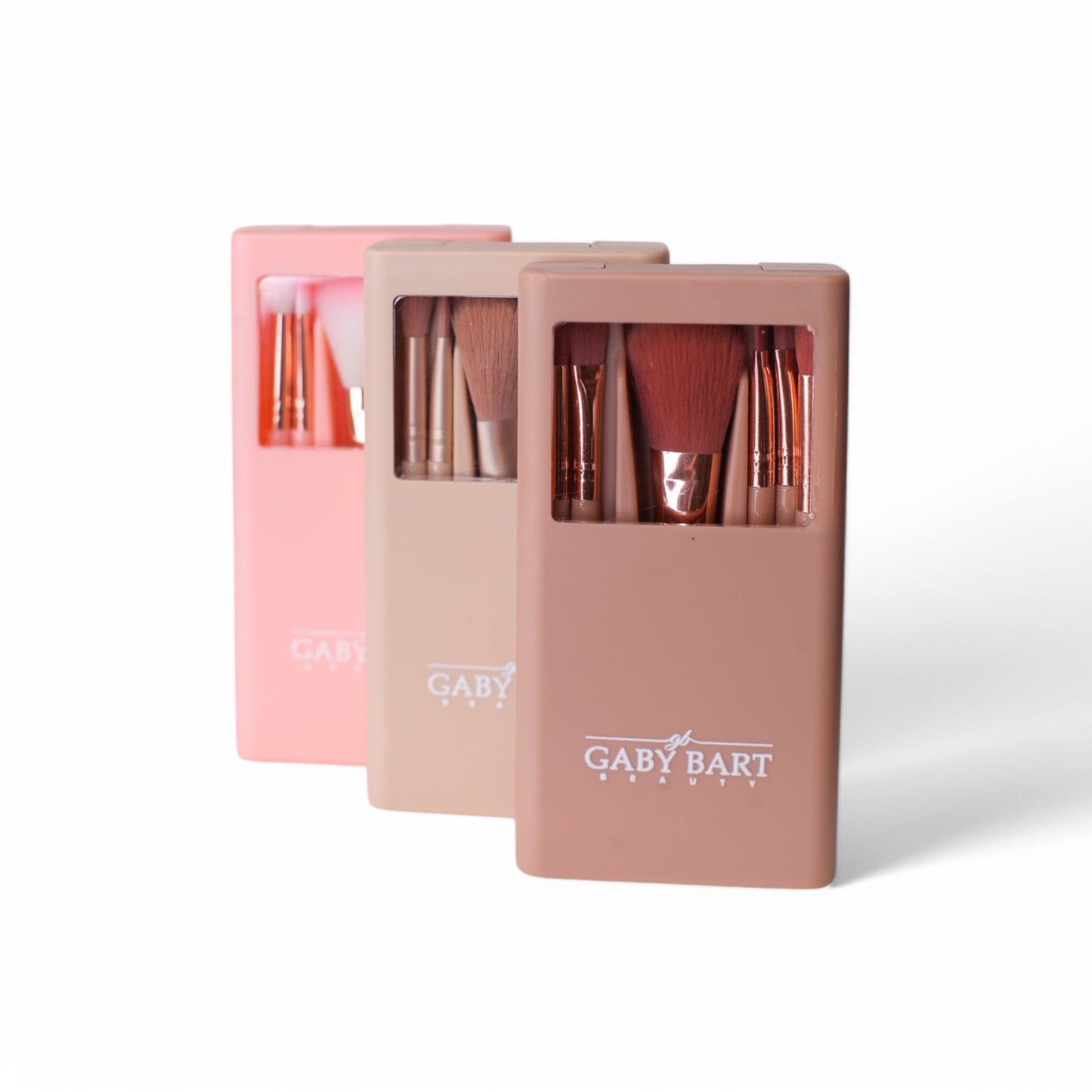 KIT DE PINCÉIS ESTOJO NUDE