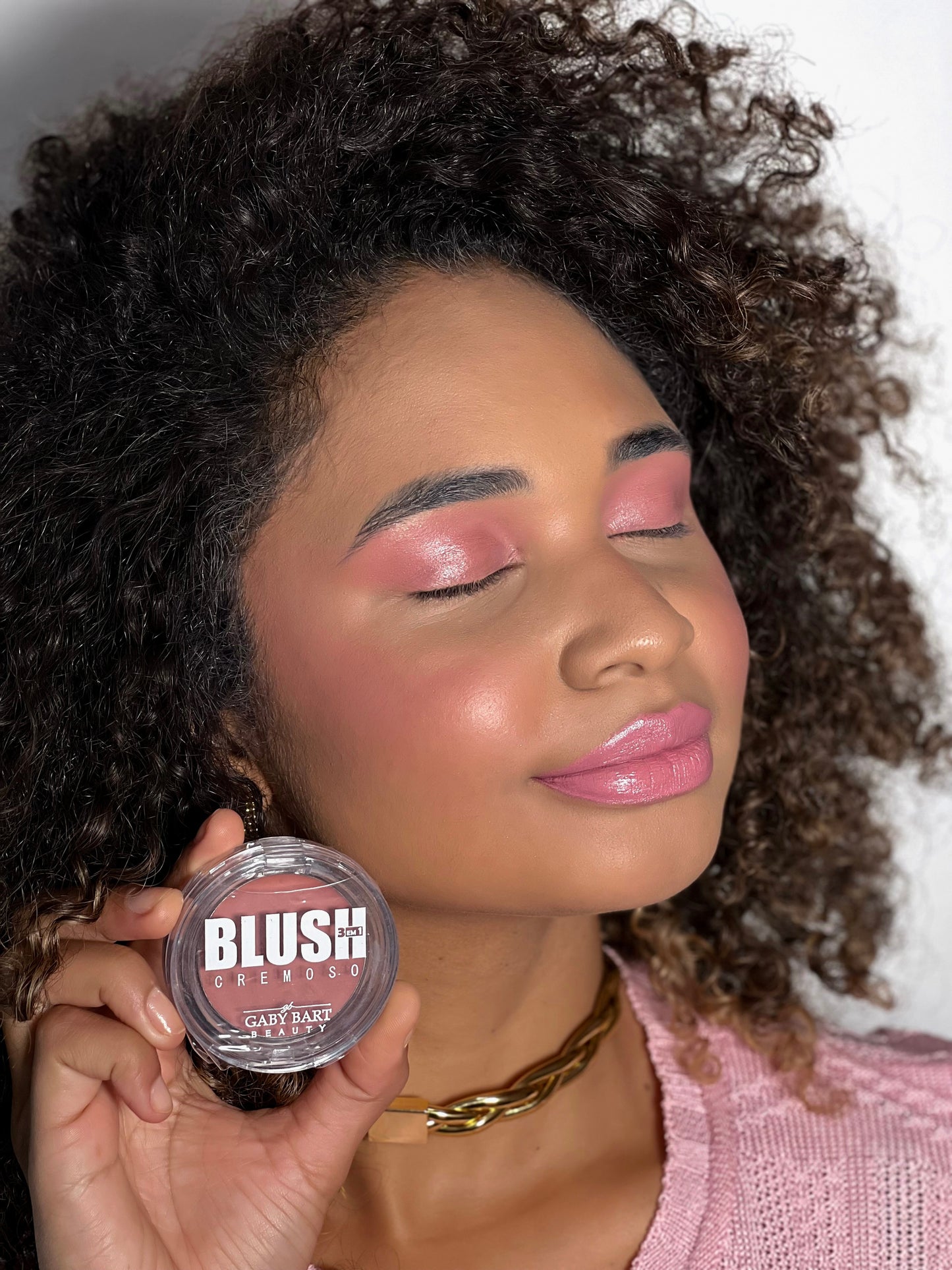 BLUSH CREMOSO 3EM1 - ROSE