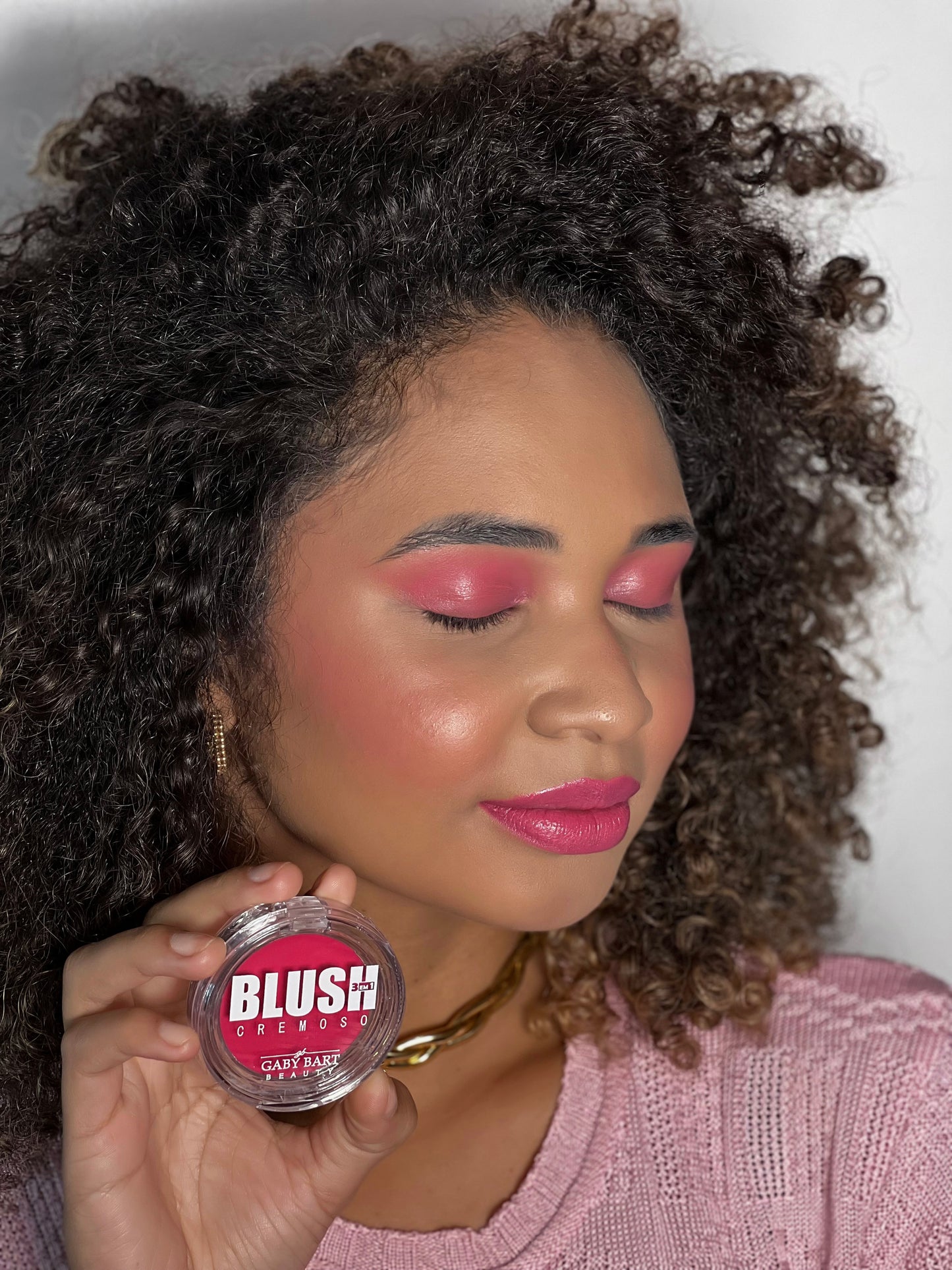 BLUSH CREMOSO 3EM1 - CORAL