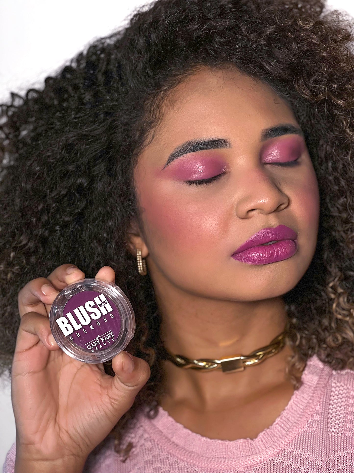 BLUSH CREMOSO 3EM1 - ROXO