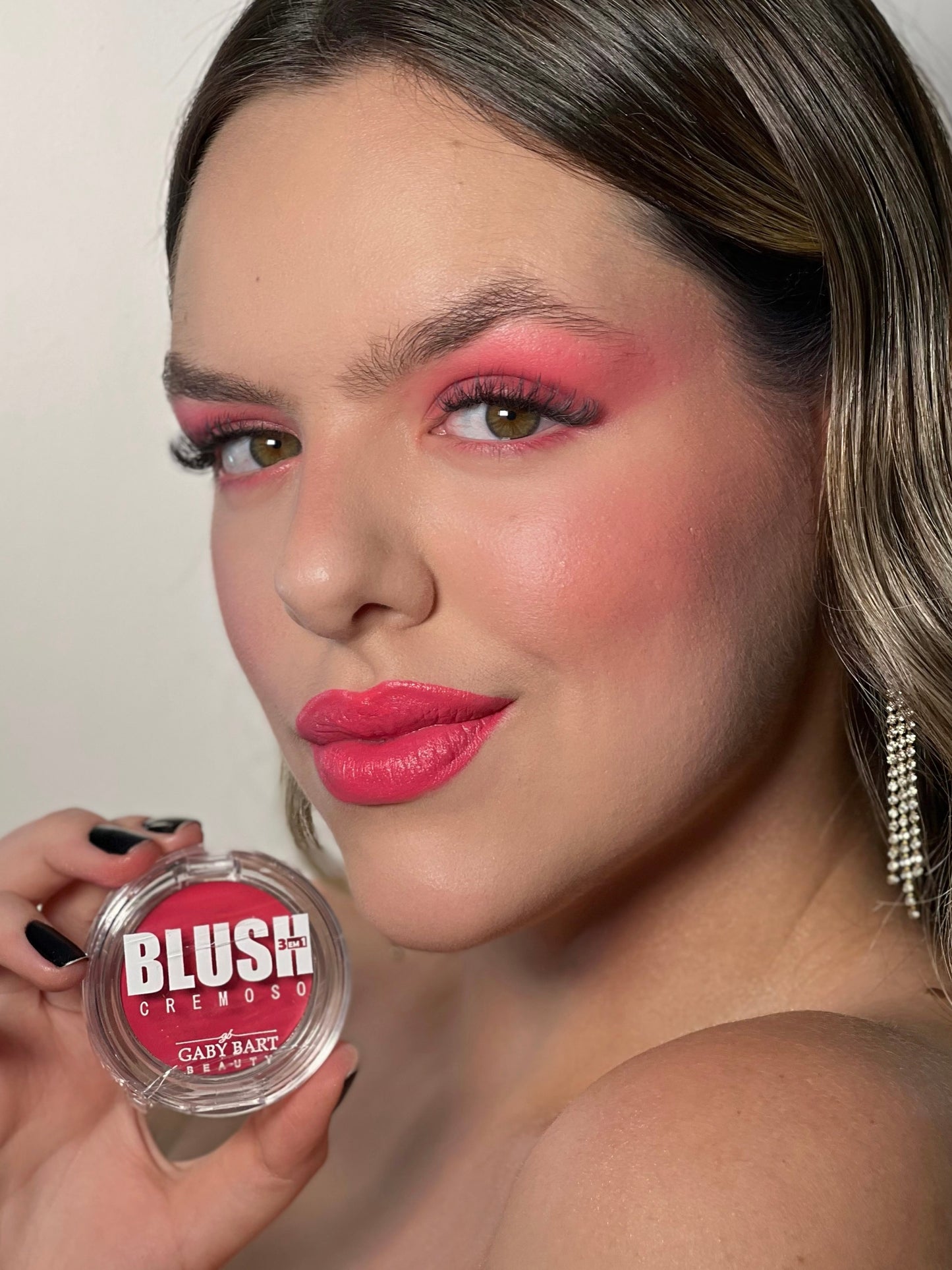 BLUSH CREMOSO 3EM1 - CORAL