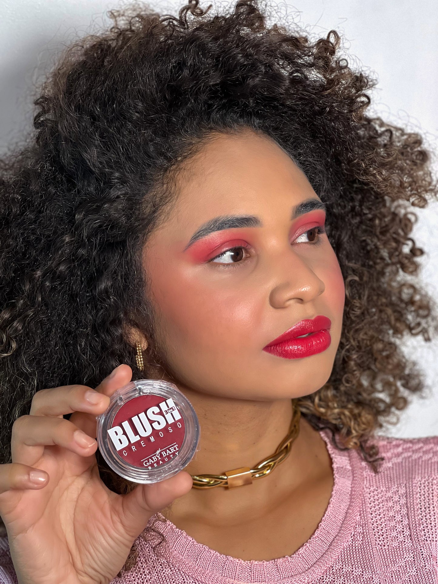 BLUSH CREMOSO 3EM1 - CEREJA