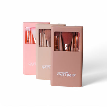 KIT DE PINCÉIS ESTOJO NUDE