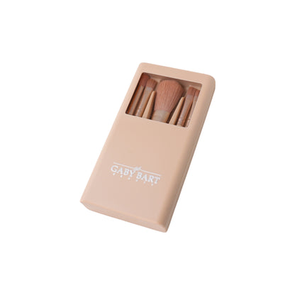 KIT DE PINCÉIS ESTOJO NUDE