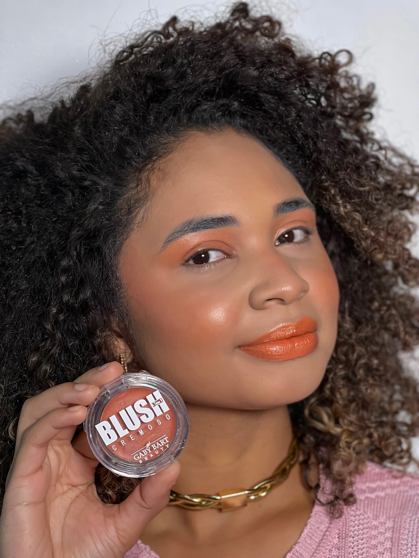 BLUSH CREMOSO 3EM1 - PÊSSEGO