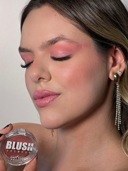 Blush Cremoso 3em1 - Cor Rosê