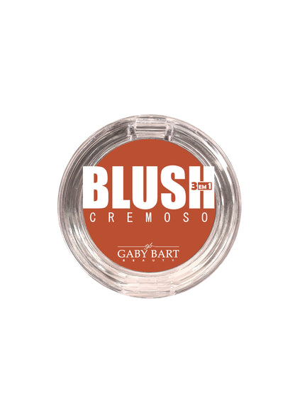 BLUSH CREMOSO 3EM1 - PÊSSEGO