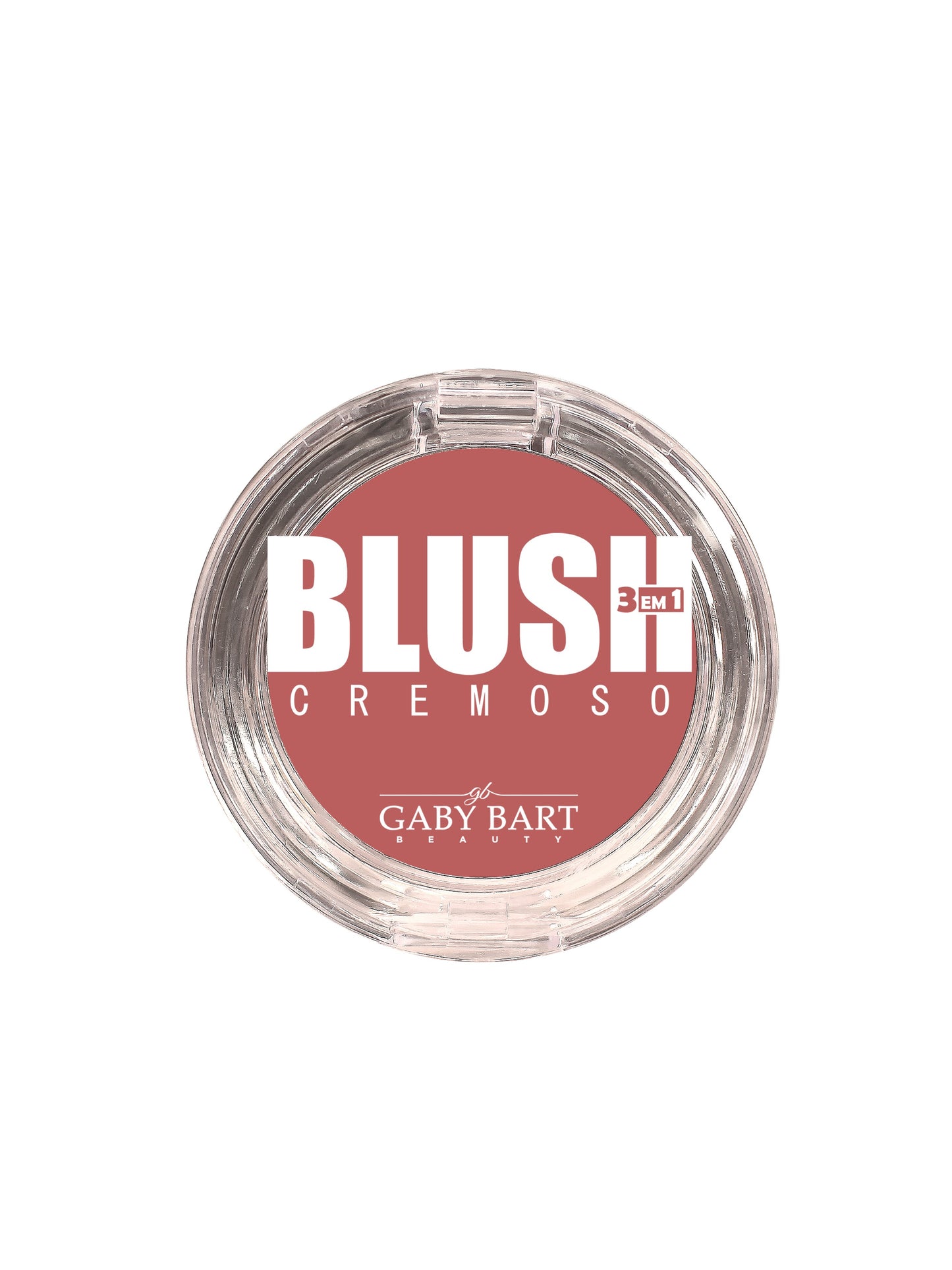 Blush Cremoso 3em1 - Cor Rosê